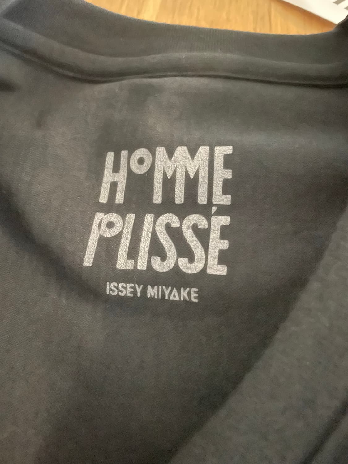 HOMME PLISSE 옴므 플리세 베이직 면 티셔츠 3 상품이미지2