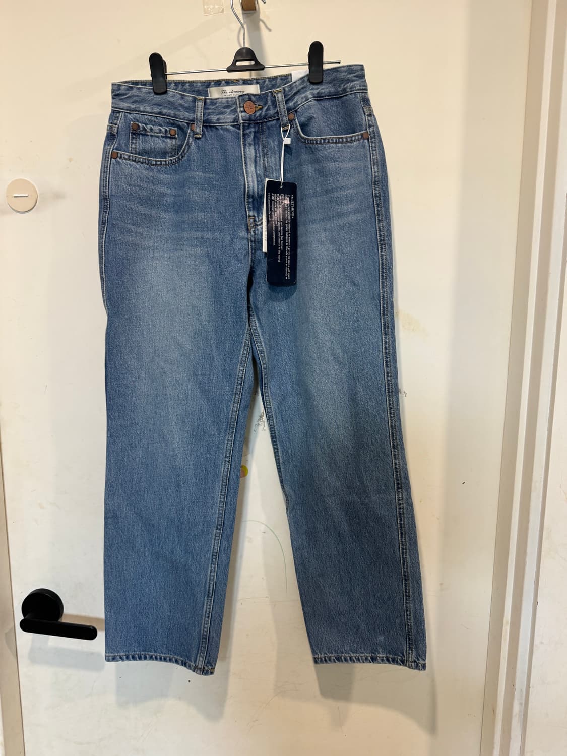 새상품 pvcs 더춈미 크롭 데님팬츠 상품이미지3