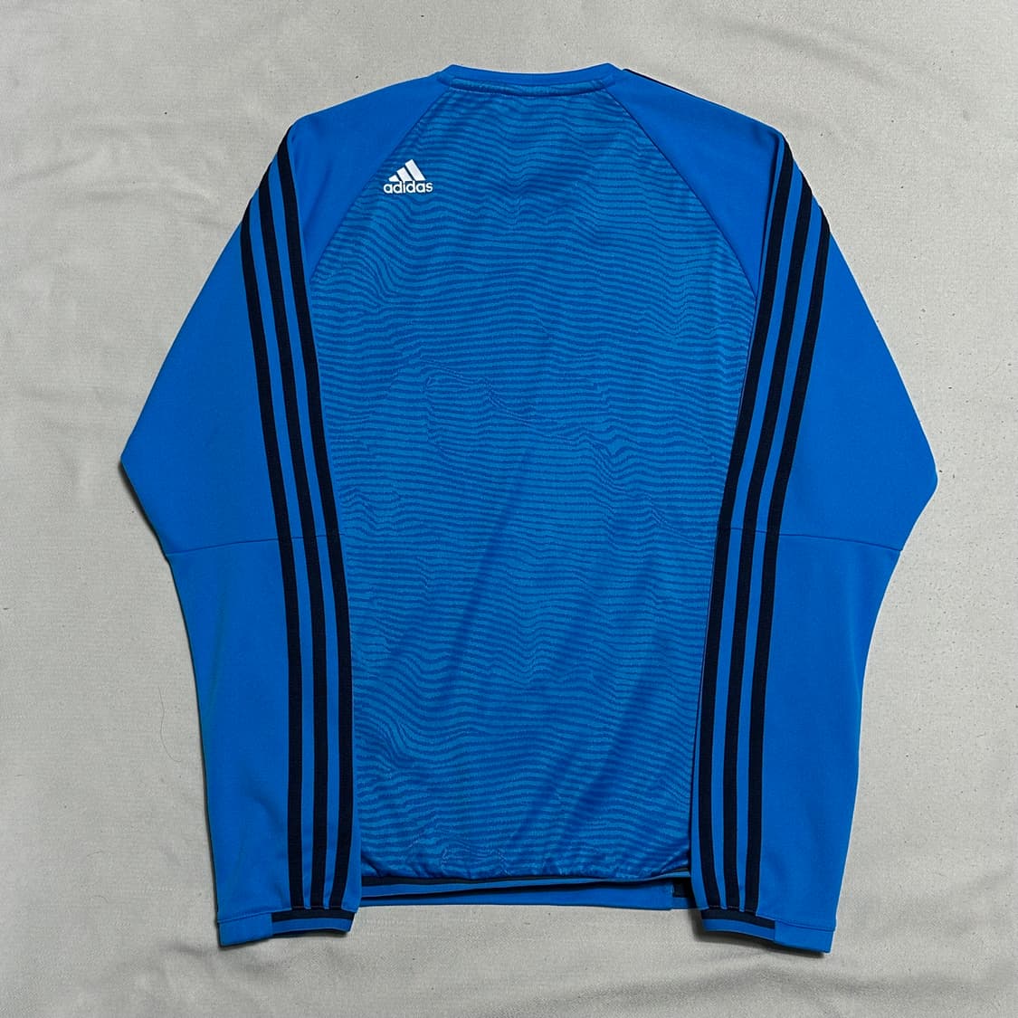 100 아디다스 레알 마드리드 챔피언스리그 블루 트레이닝 탑 상품이미지3