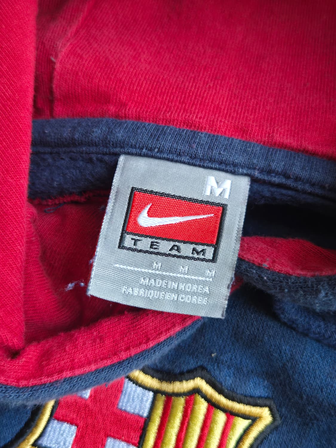 빈티지 나이키 바르셀로나 FC 후디  상품이미지4