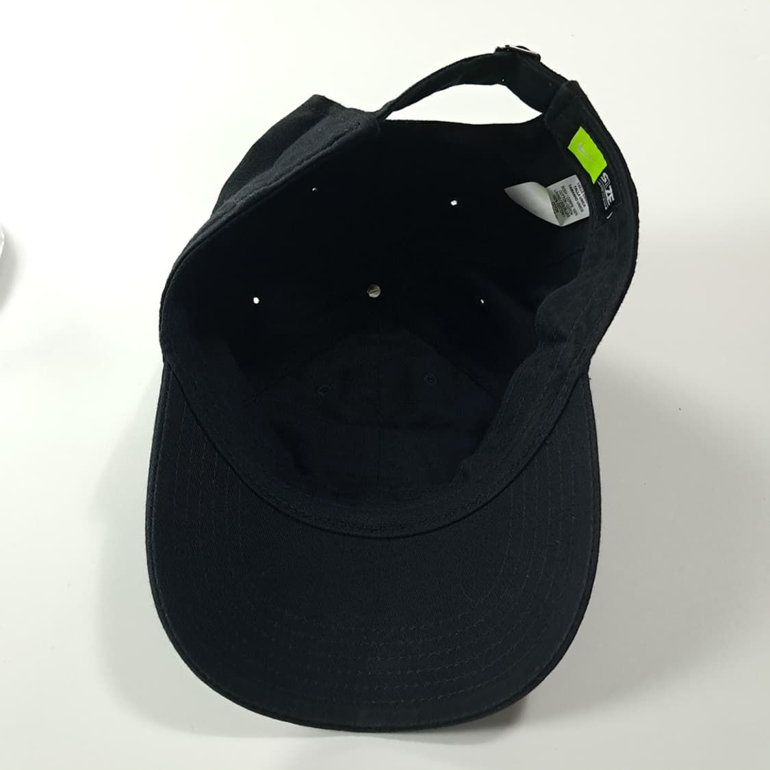 나이키 헤리티지 86 블랙 워시드 코튼 볼캡 P2117 상품이미지7
