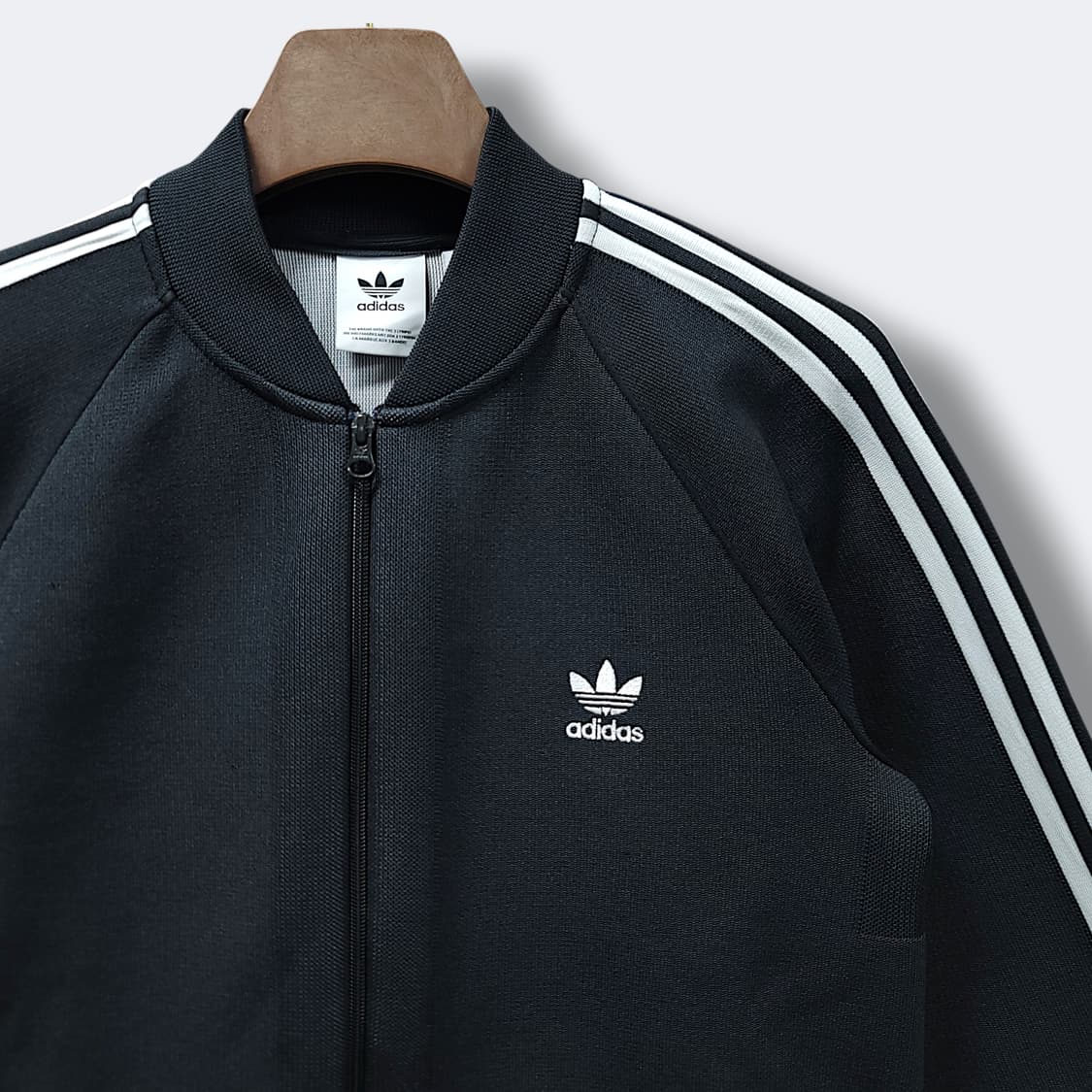 [XL/105] 아디다스 블랙 BF 니트 트랙탑 져지 상품이미지3