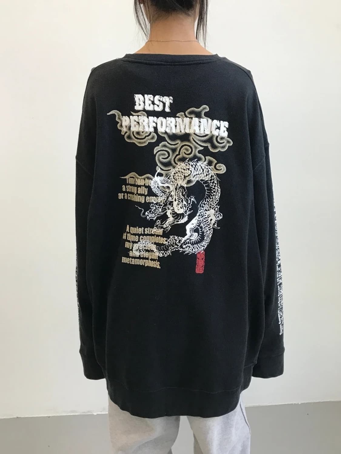 World Smack Dragon Graphic Long Sleeve 상품이미지2