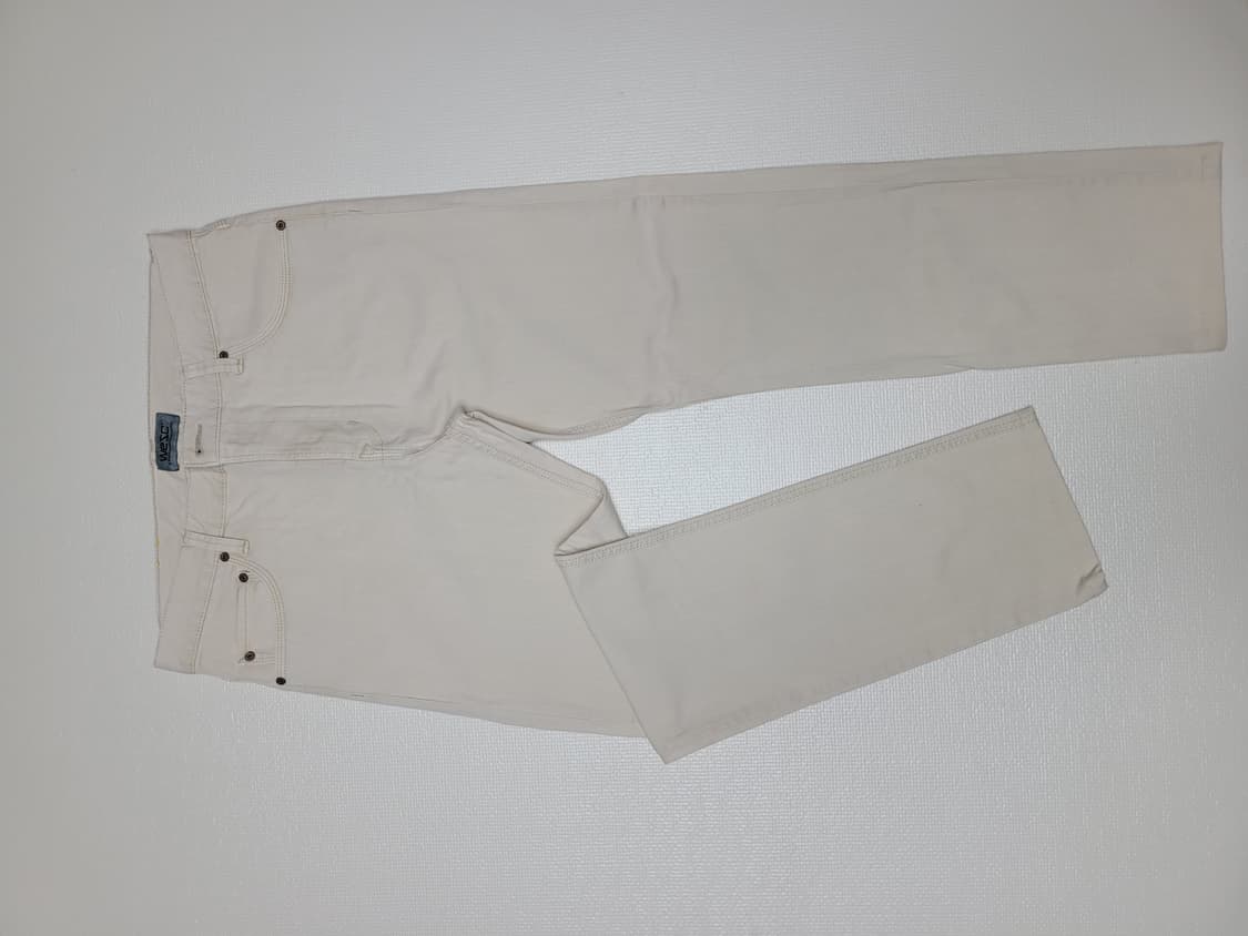 WESC 남자 Eddy 청바지 W33 L32 아이보리 상품이미지1