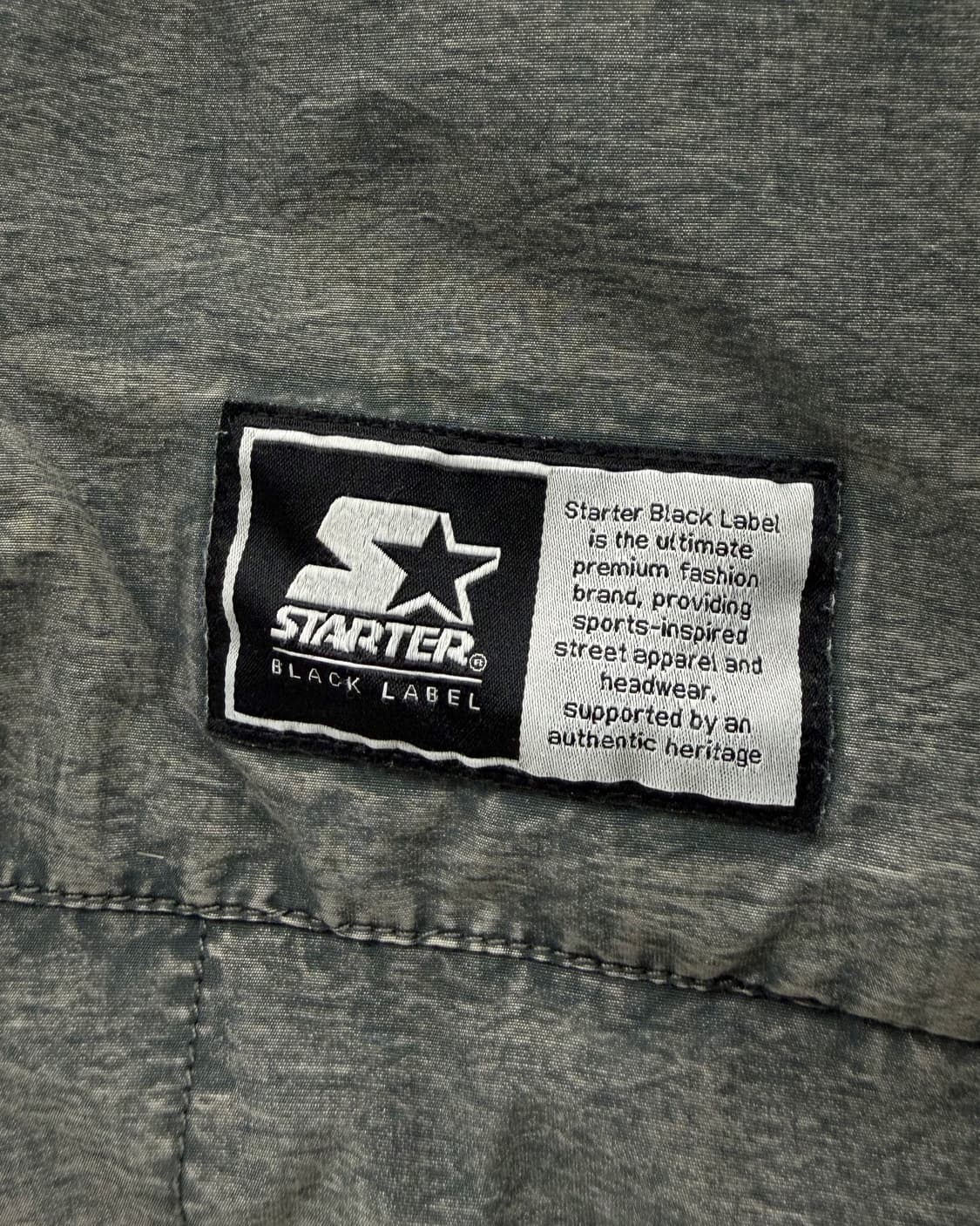 스타터 블랙라벨 스톤 워시드 퀼팅 라이너 자켓 상품이미지7