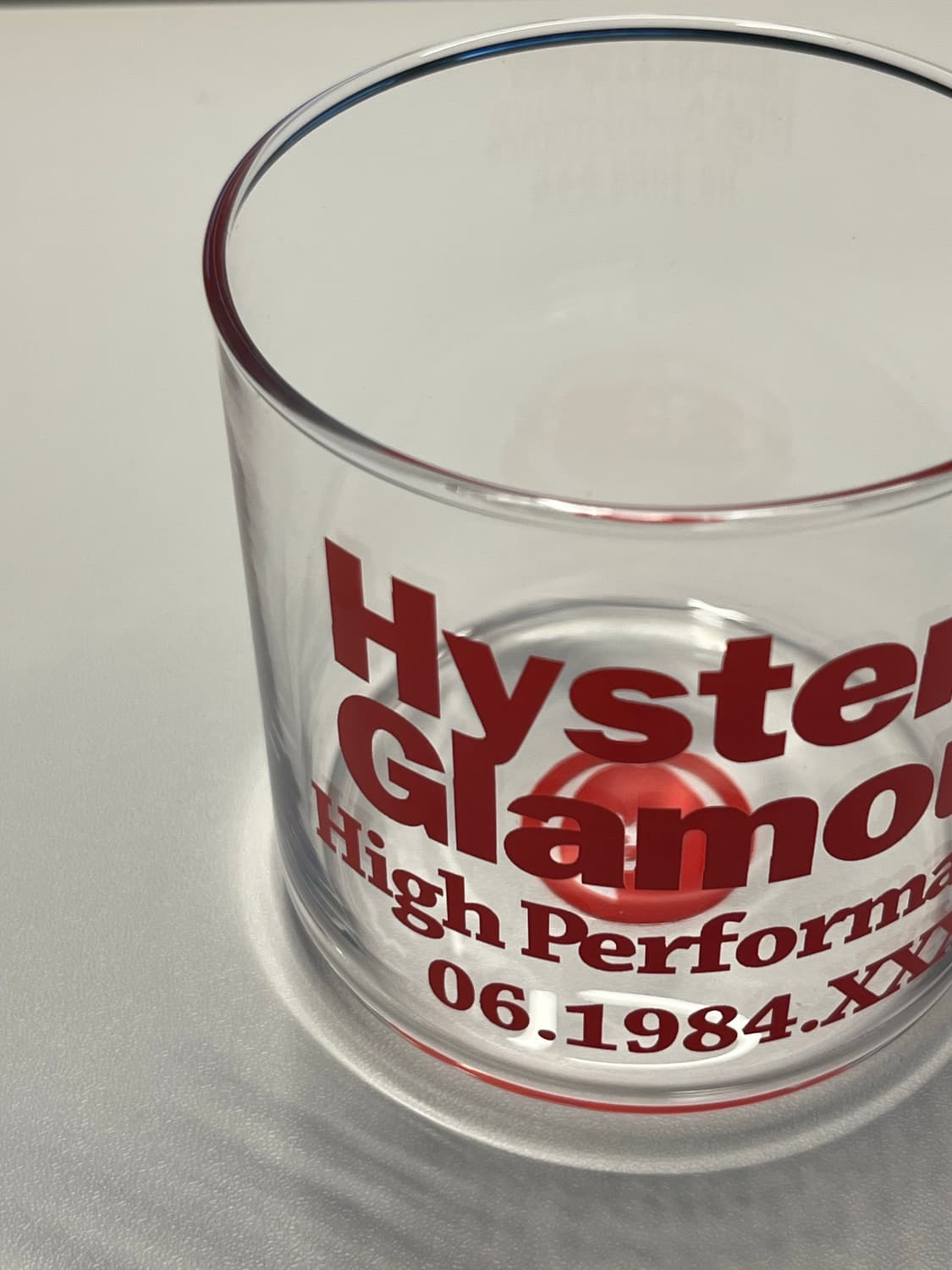히스테릭 글래머 사인 잔 컵 레드 새제품 상품이미지1