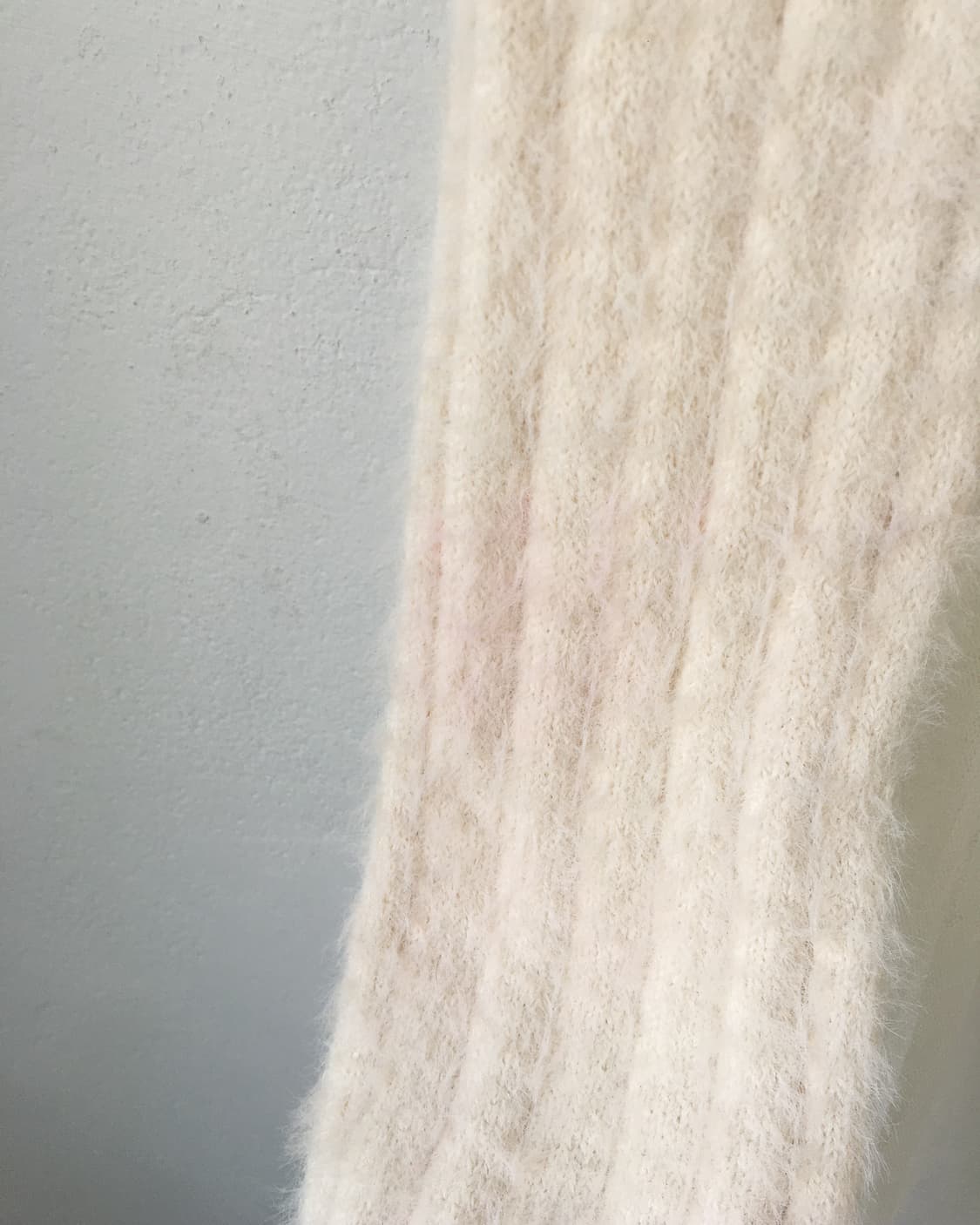 Tied point fluffy knit 상품이미지4