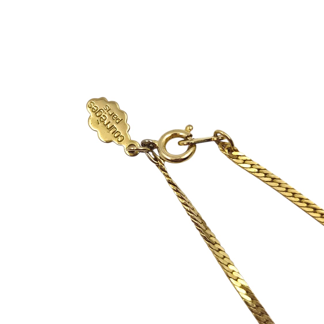 90s 프랑스 꾸레쥬 리본 크리스탈 초커 상품이미지4