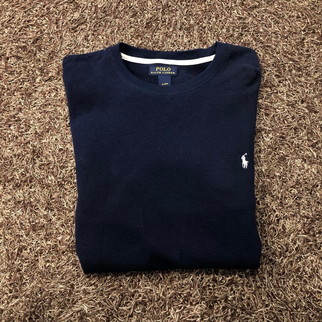 폴로 랄프로렌 와플 롱슬리브 상품이미지1