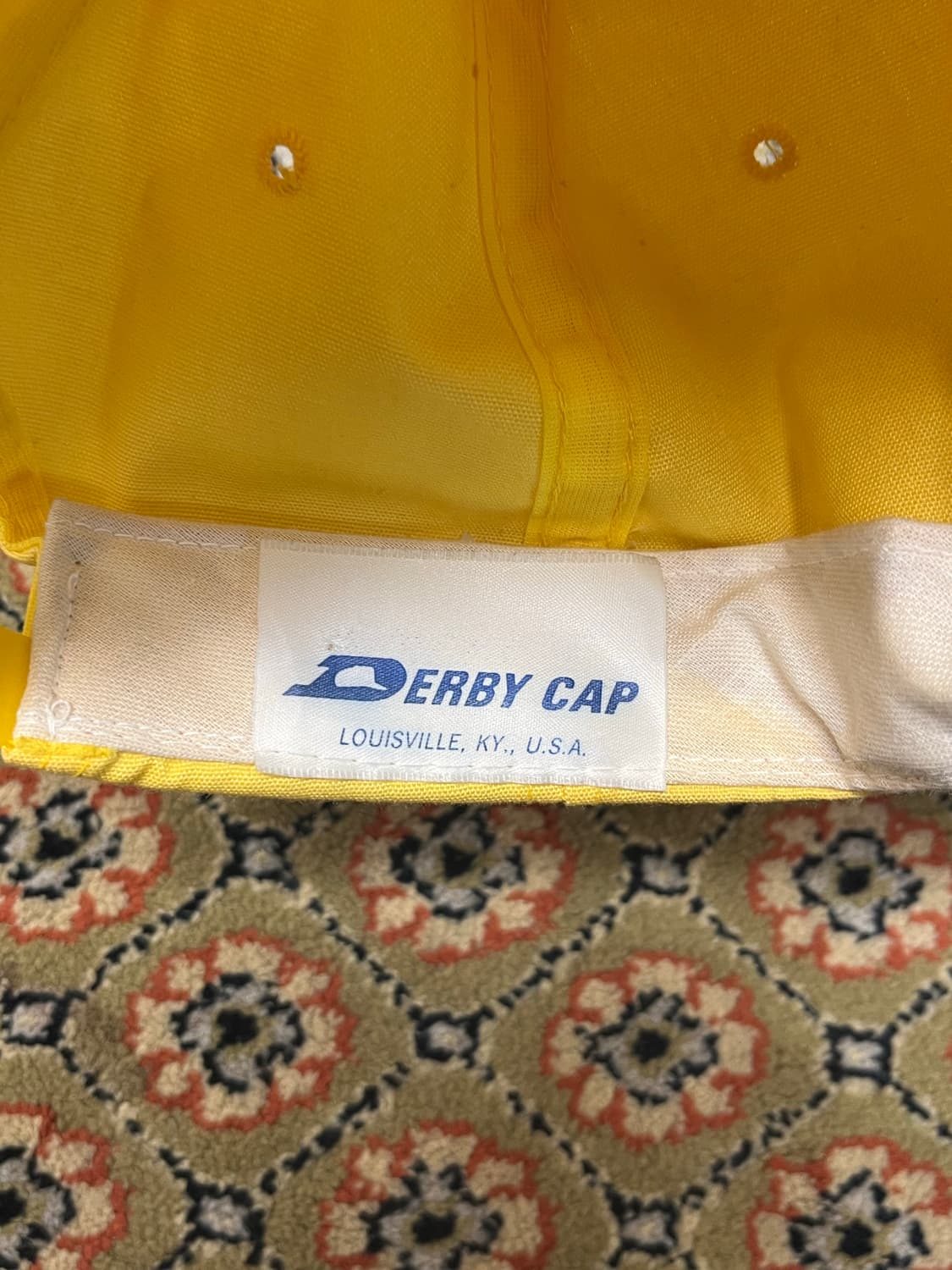 [FREE] Derby Cap USA 빈티지 옐로우 트러커캡 상품이미지7