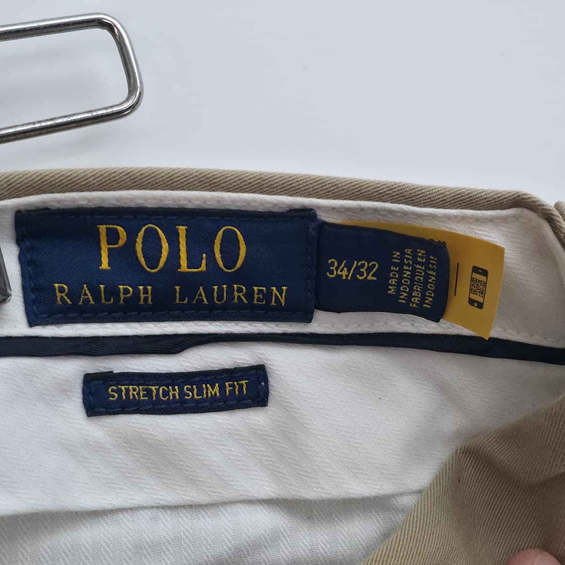[34/32] 폴로 랄프로렌 베이지 치노 팬츠 신형 큐알택 상품이미지6