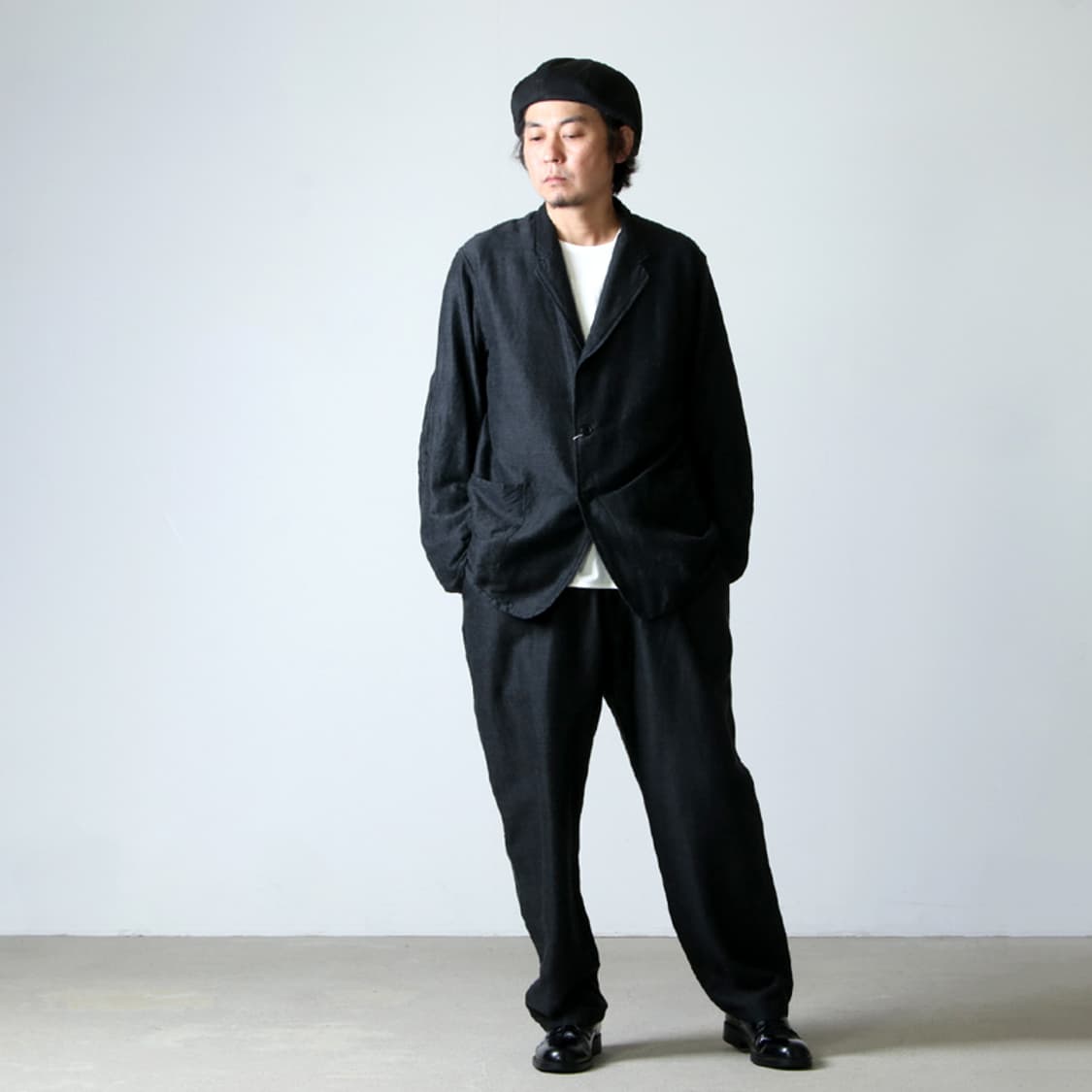 Comoli 울실크자켓 차콜 3 상품이미지2