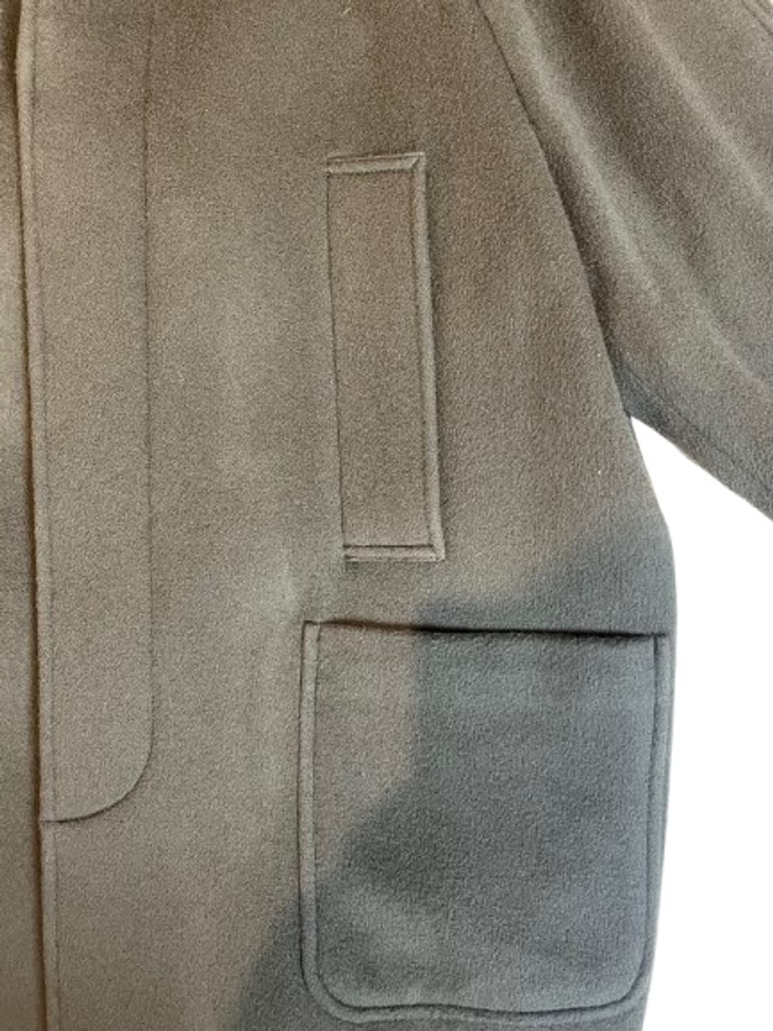 일꼬르소 히든 버튼 후드 코트 올리브 상품이미지4