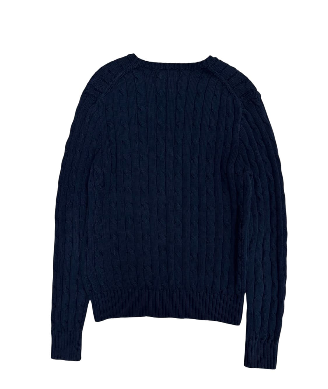 폴로 꽈배기 니트 네이비 (여성M) 상품이미지8