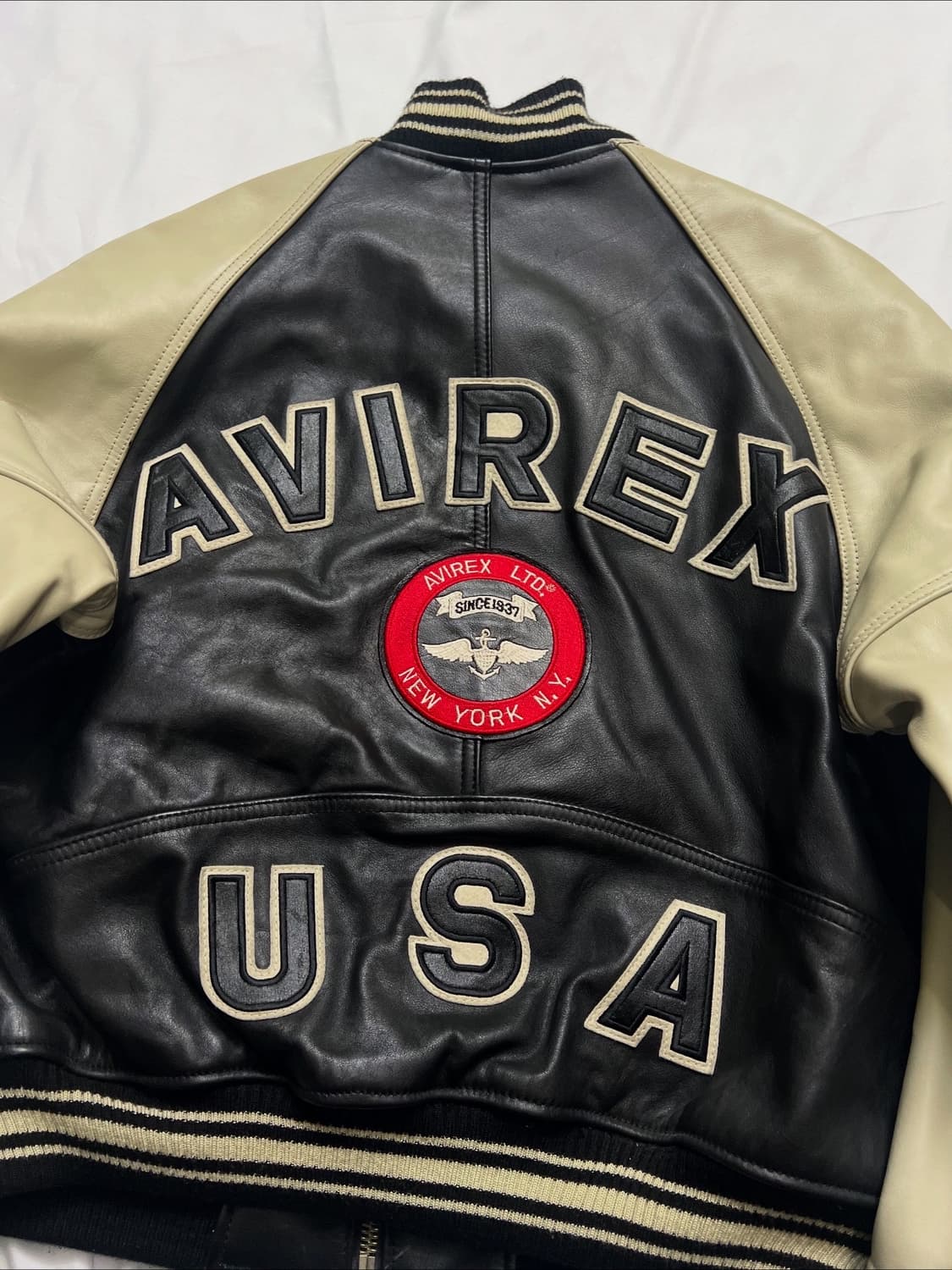 아비렉스 아이콘 가죽자켓 상품이미지8