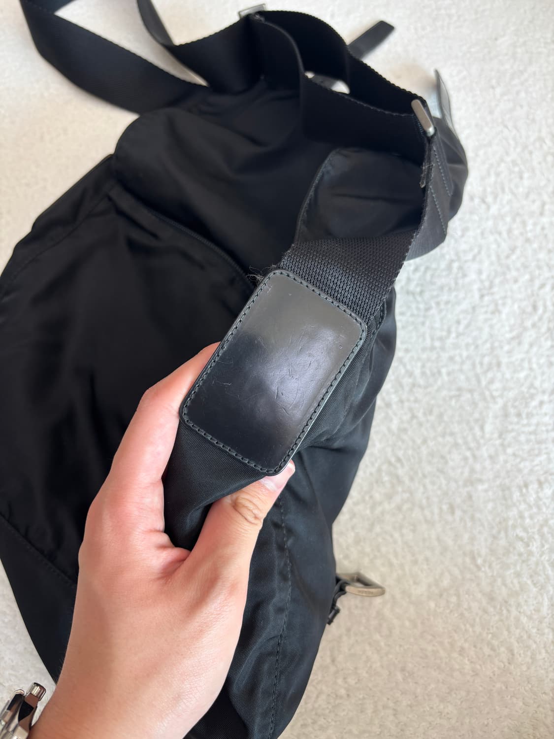 프라다 나일론 메신저백 (풀구성) 상품이미지8