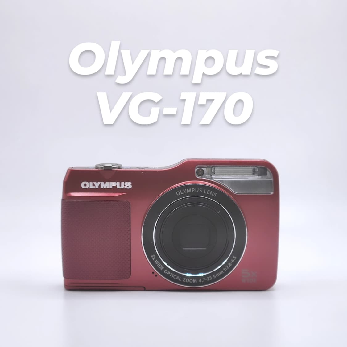 📸 🍒✨ 한국어지원 ✨🍒 올림푸스 VG-170 레드 상품이미지1