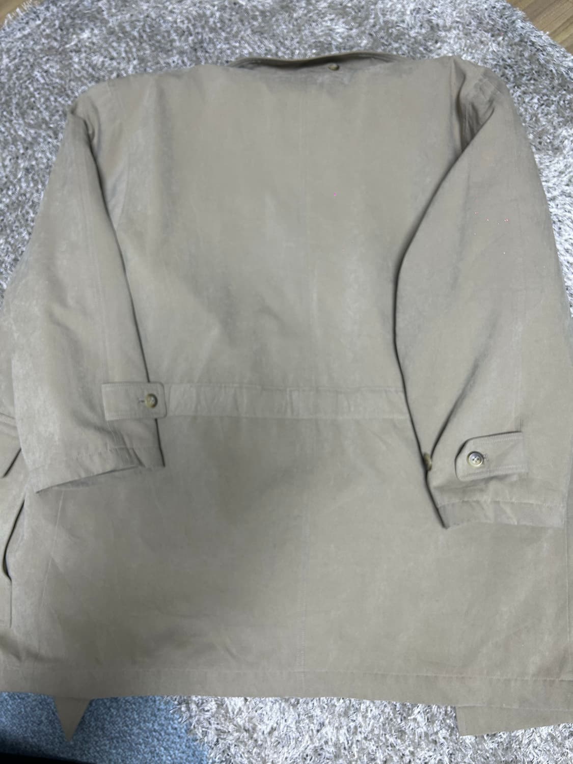 일본판 BREEKS 인조 스웨이드 코트자켓 사이즈 105~110 상품이미지7