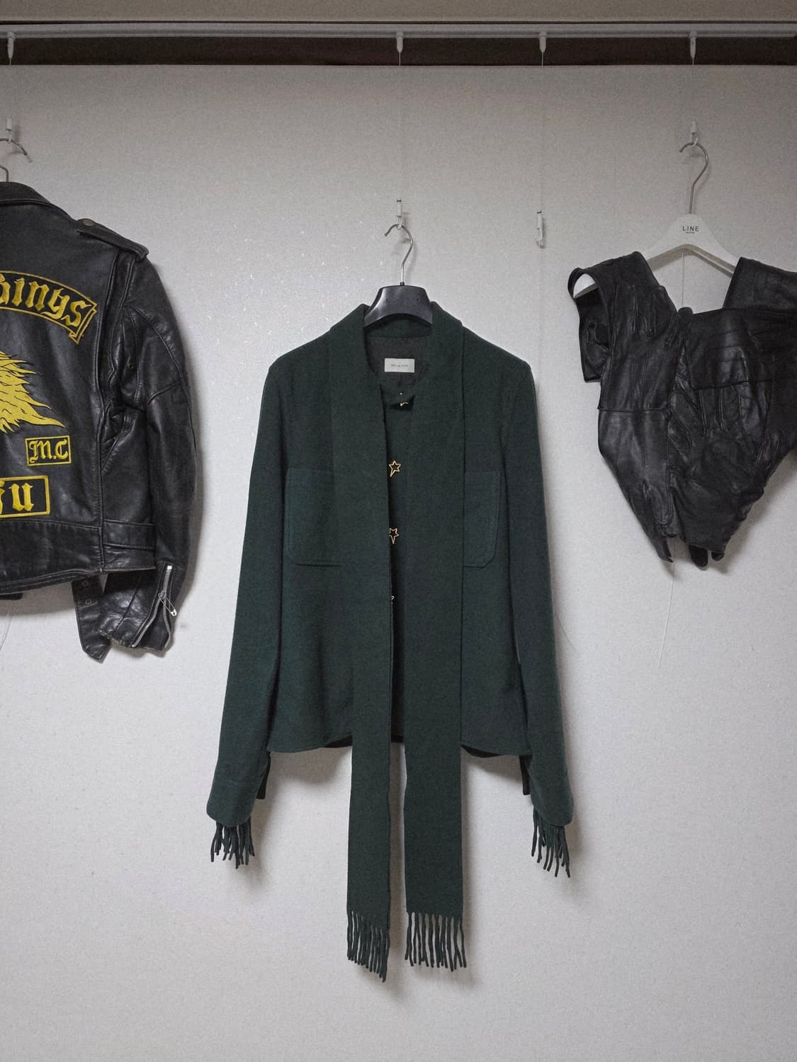 Bed J.W ford 23AW scarf jacket 상품이미지3