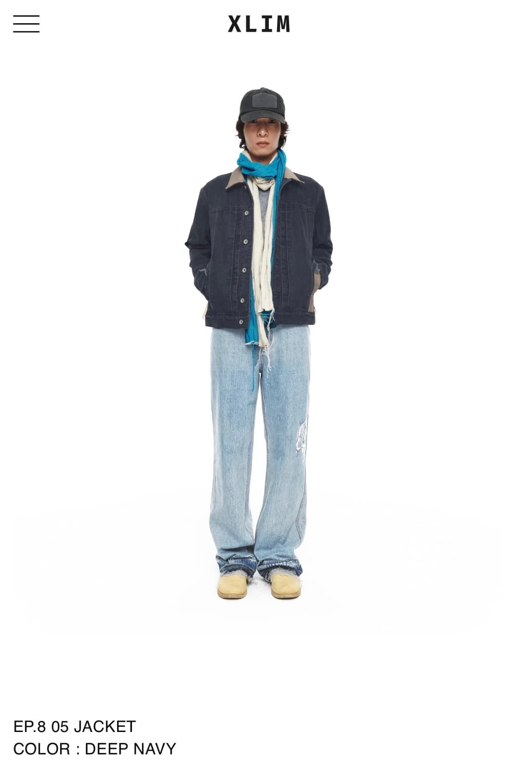 Xlim ep.8 05 jacket deep navy 상품이미지1