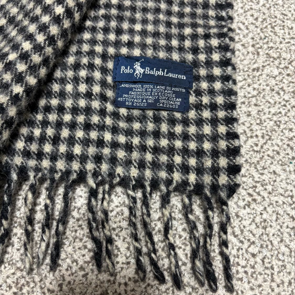 [택포,램스울100] 폴로 랄프로렌 이태리 머플러 목도리 [A+] 상품이미지3