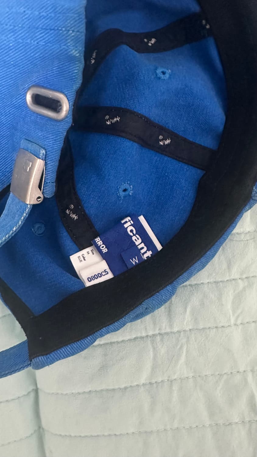 아더에러 시그니피컨트 워싱 블루 볼캡 모자 M 상품이미지3