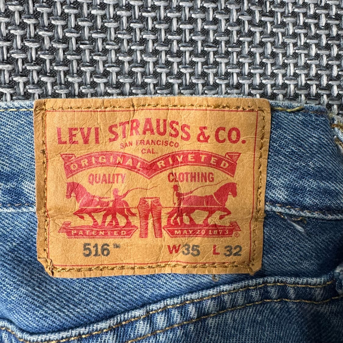 리바이스 516 데님 팬츠 ( 32/OLD-8268 ) 상품이미지9