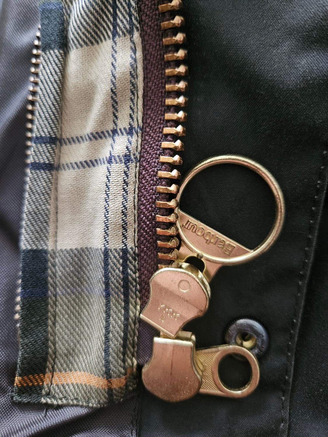 바버 비데일(Bedale) 세이지/ - 세탁&리왁싱 완료 상품이미지5