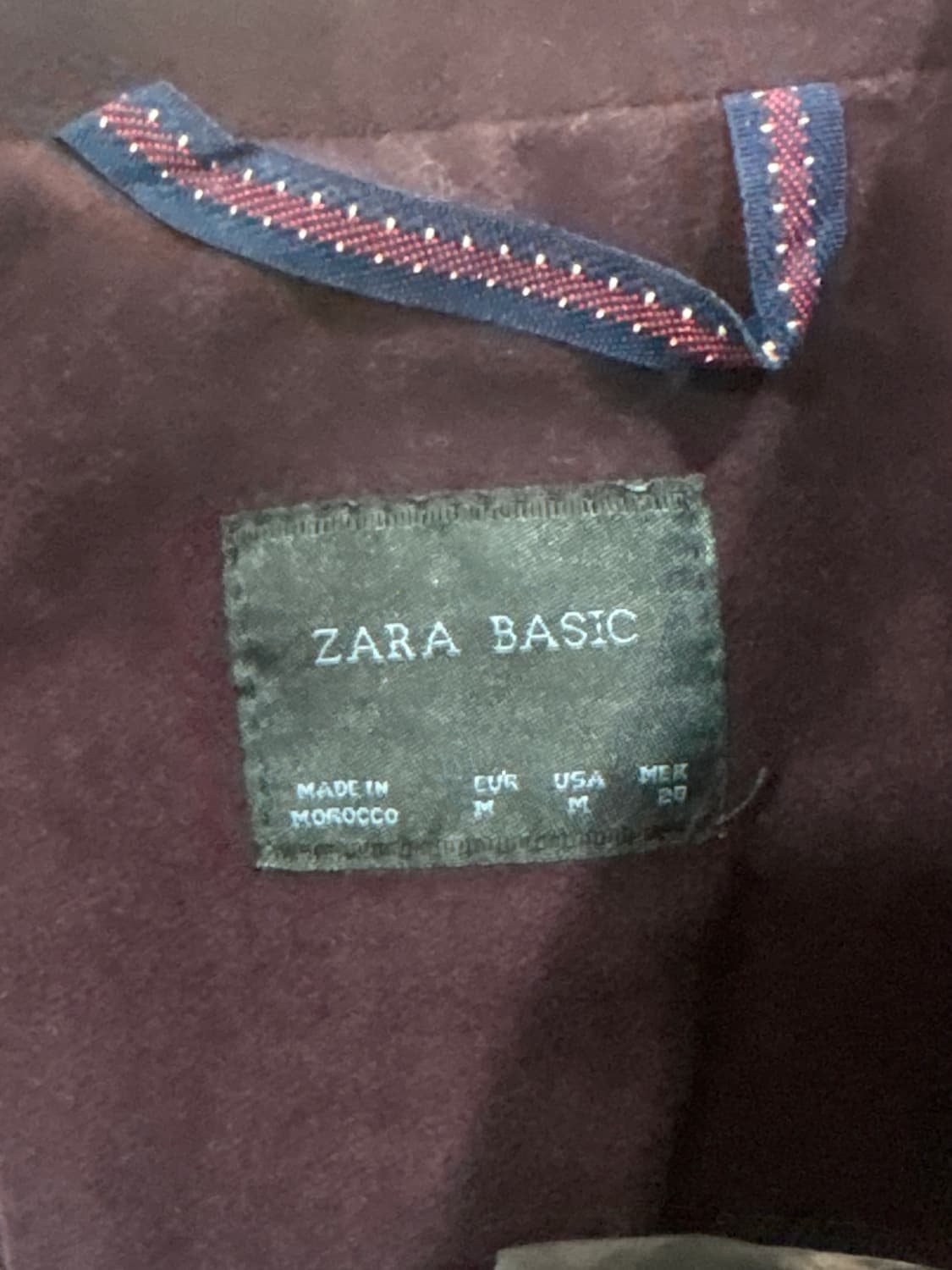 자라 빈티지 벨벳 자켓 상품이미지3