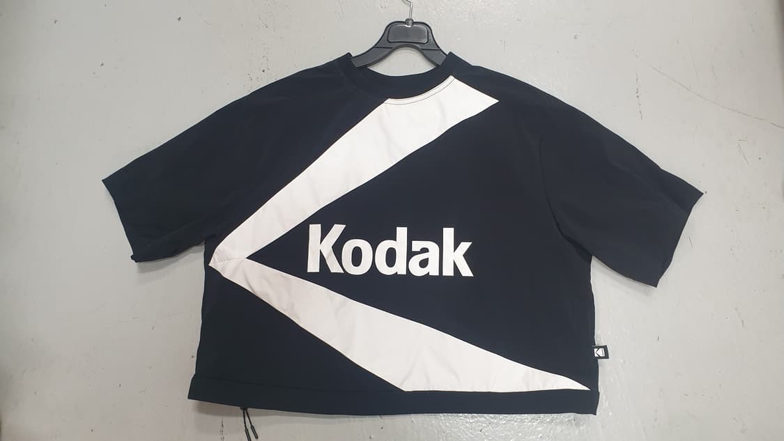 코닥 블랙 크롭 아노락  S사이즈 상품이미지1