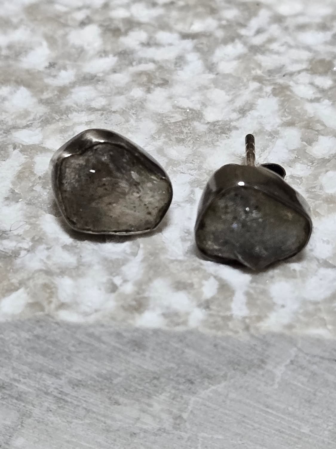 오만 침수정 러프 실버 925 귀걸이 상품이미지7