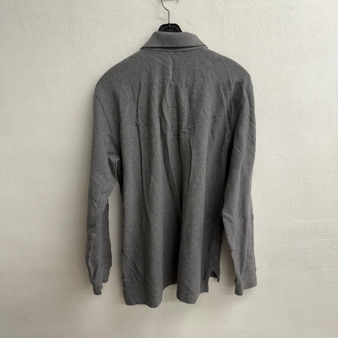 브룩스브라더스 긴팔 폴로 셔츠 그레이 S 상품이미지4