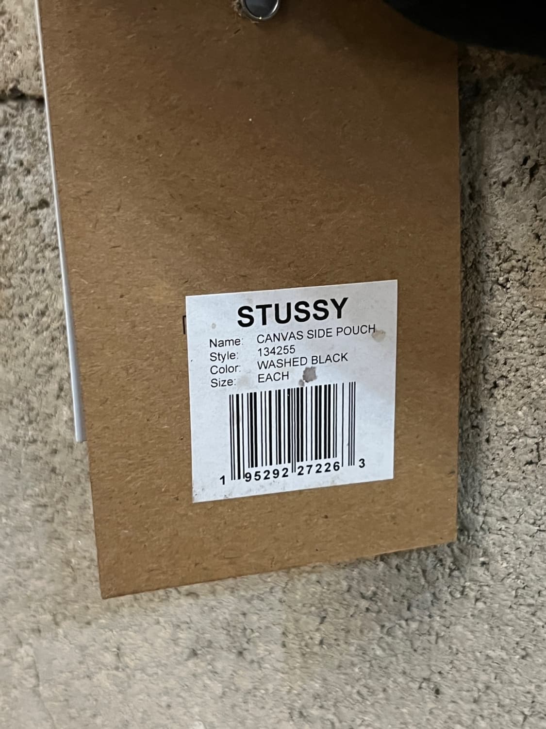 스투시 캔버스 사이드 파우치 백 상품이미지3