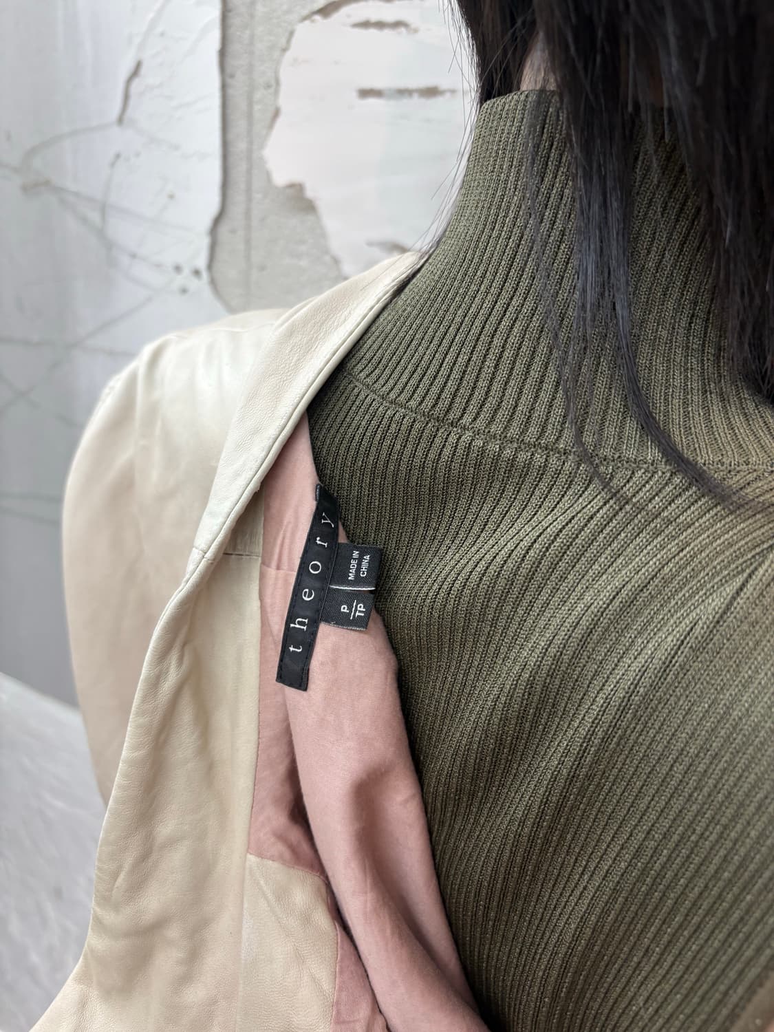 ivory sheep skin jacket 상품이미지8