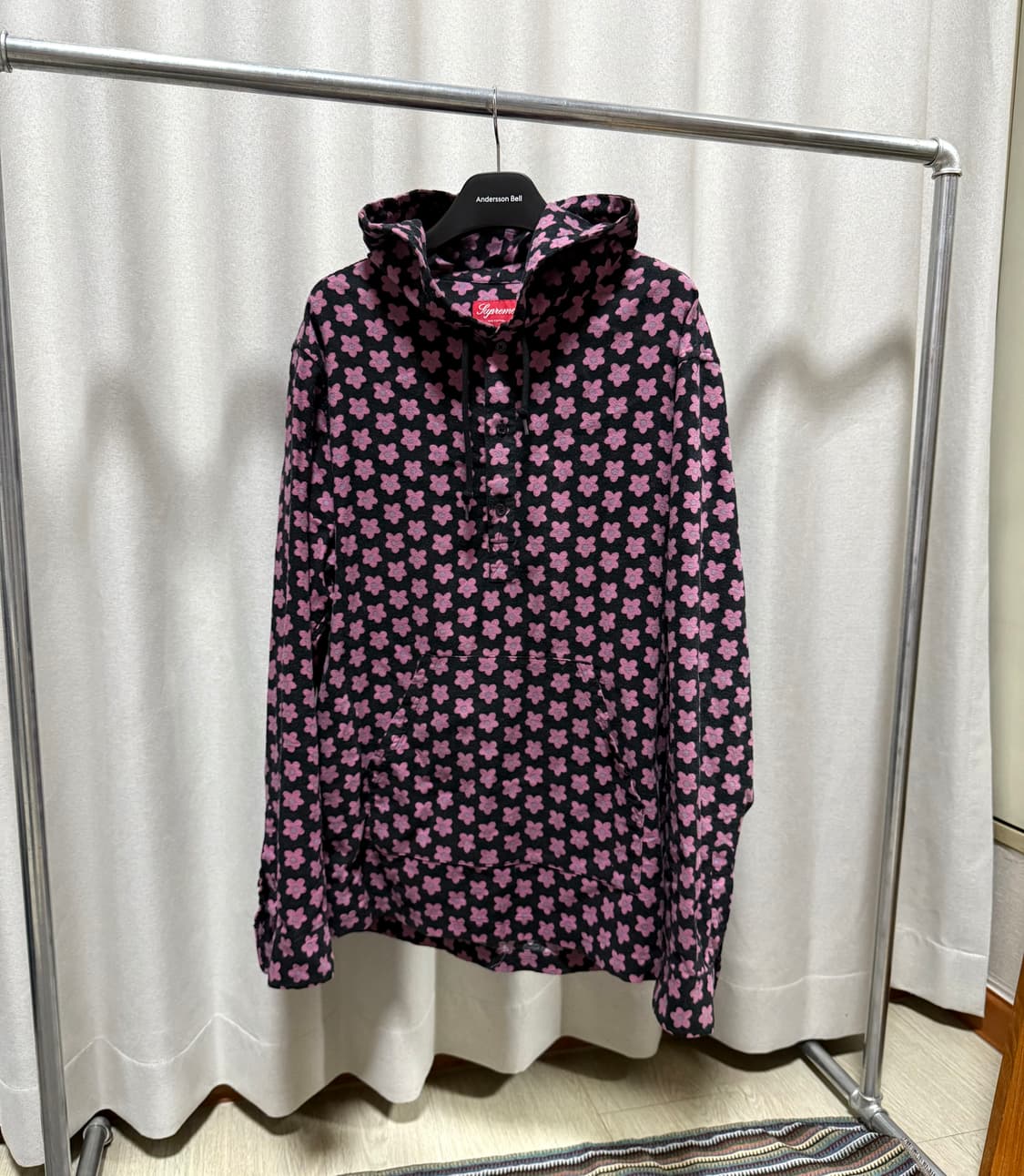 슈프림 플라워 아노락 후드 상품이미지1