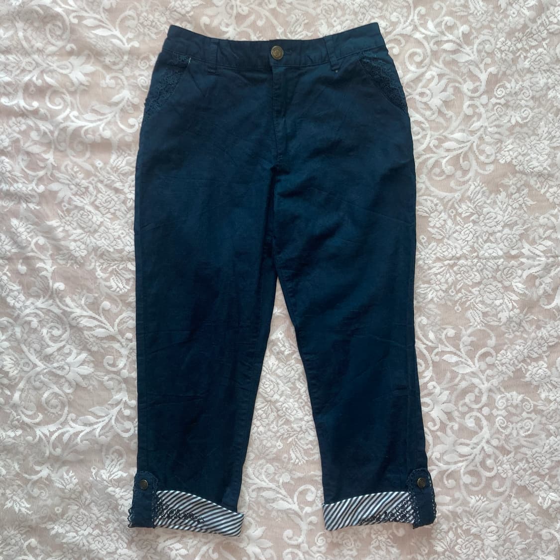 Axes Femme lace capri pants 상품이미지2