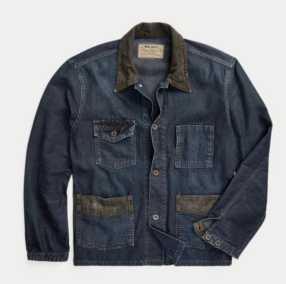 [새상품] 더블알엘 RRL 코듀로이 인디고 트림 자켓 M 상품이미지1