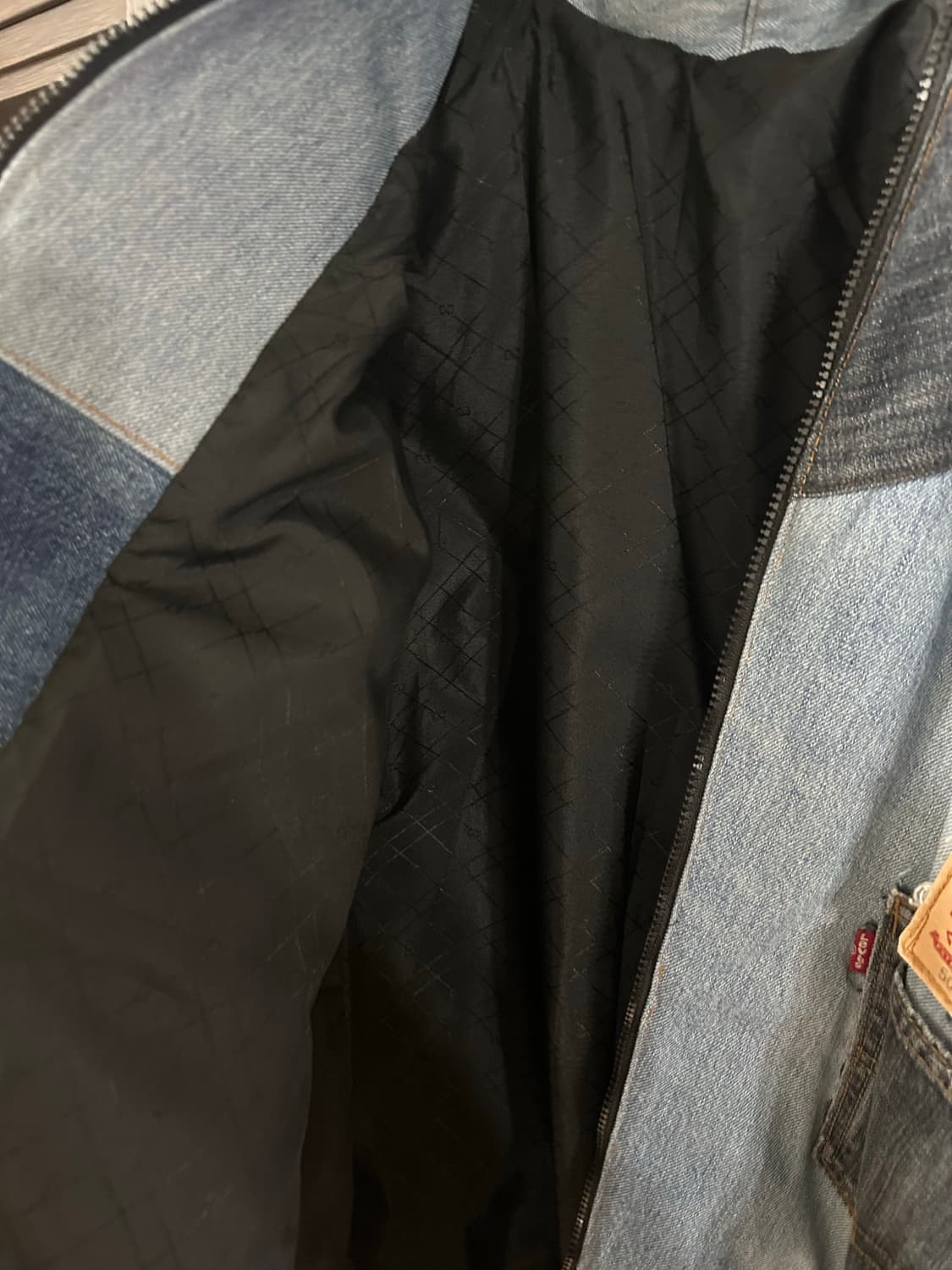 Levi's Reworked Patchwork Denim Jacket 상품이미지7