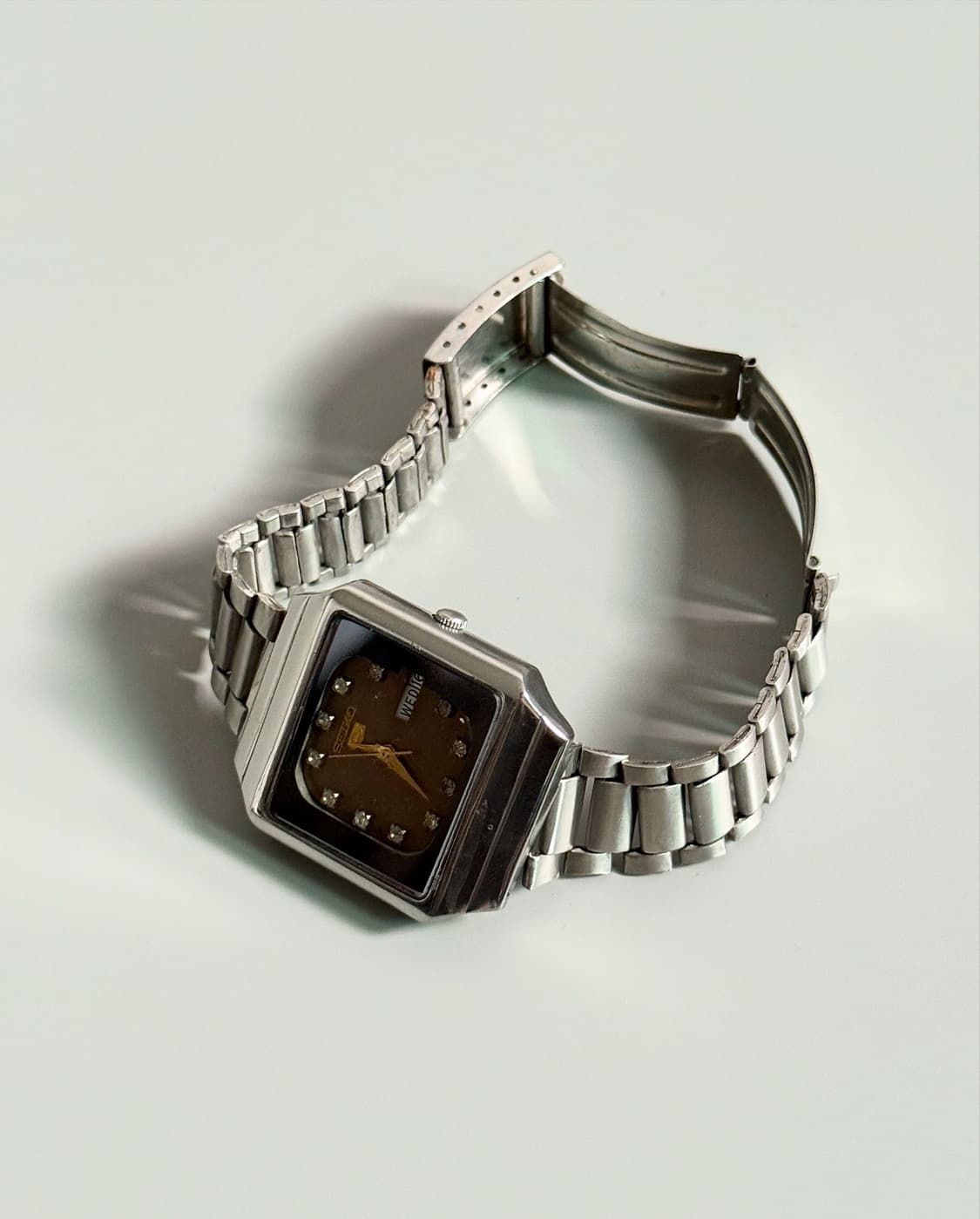 vintage SEIKO 5 Automatic metal watch 상품이미지4