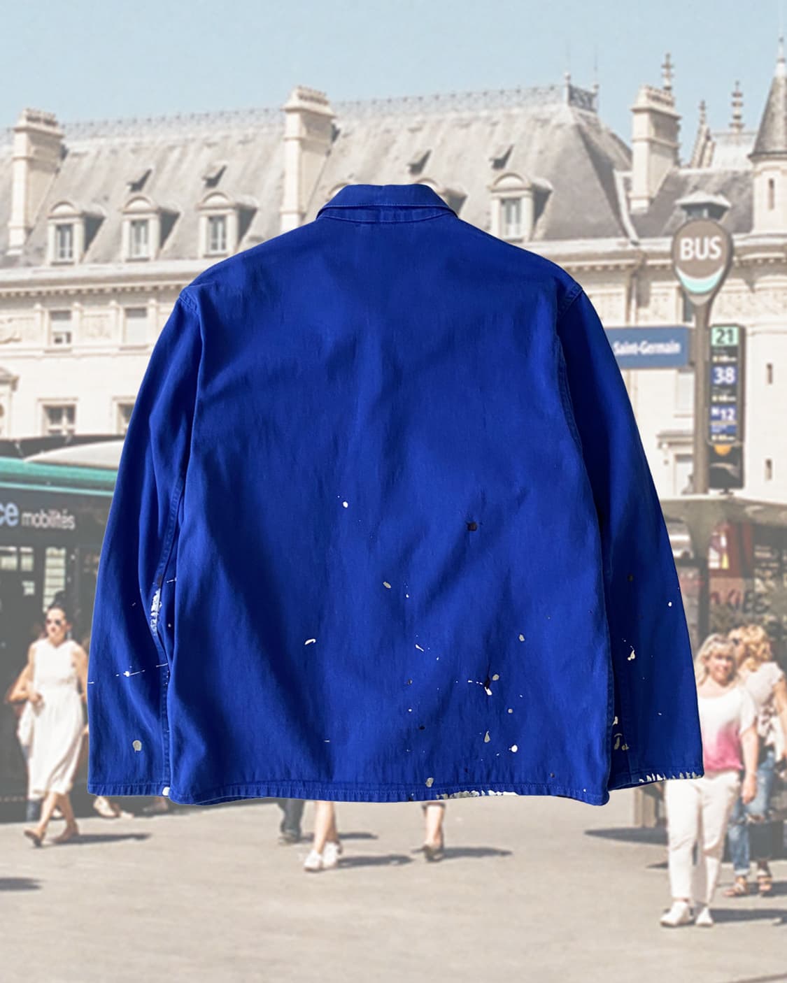 오리지널 빈티지 페인팅 프렌치 워크자켓 031 상품이미지2