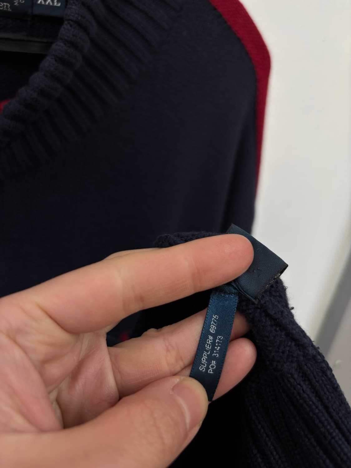 폴로랄프로렌 울니트  반집업 상품이미지5