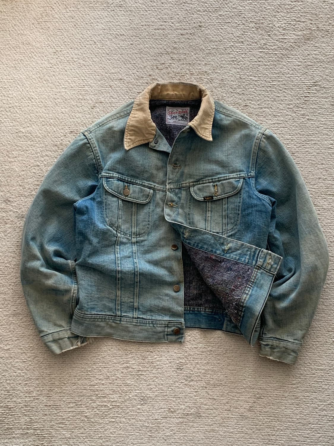 70s Lee Riders 스톰라이터 101-LJ 데님 트러커 자켓 상품이미지1