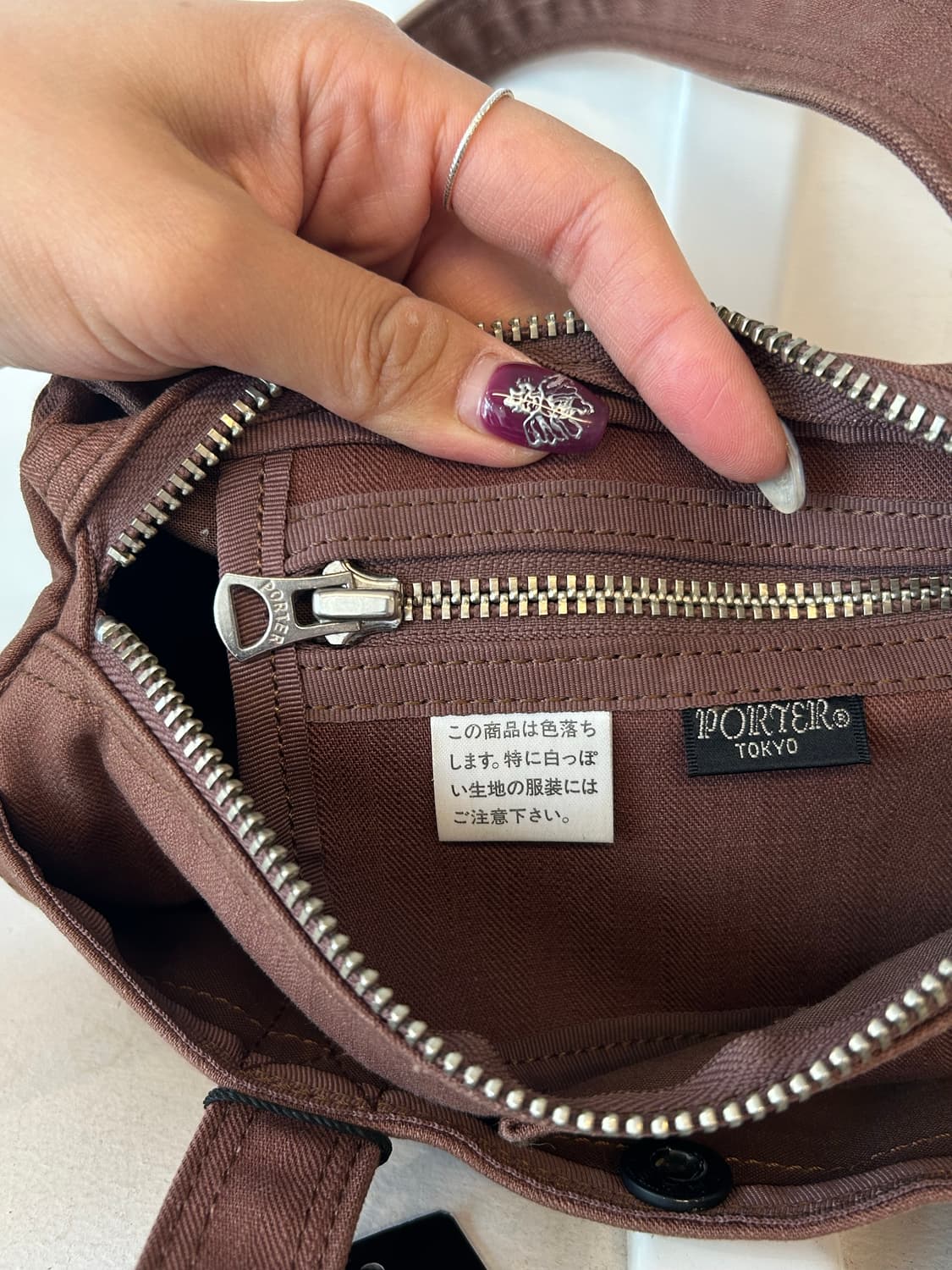 PORTER cylinder bag mini pink 상품이미지9