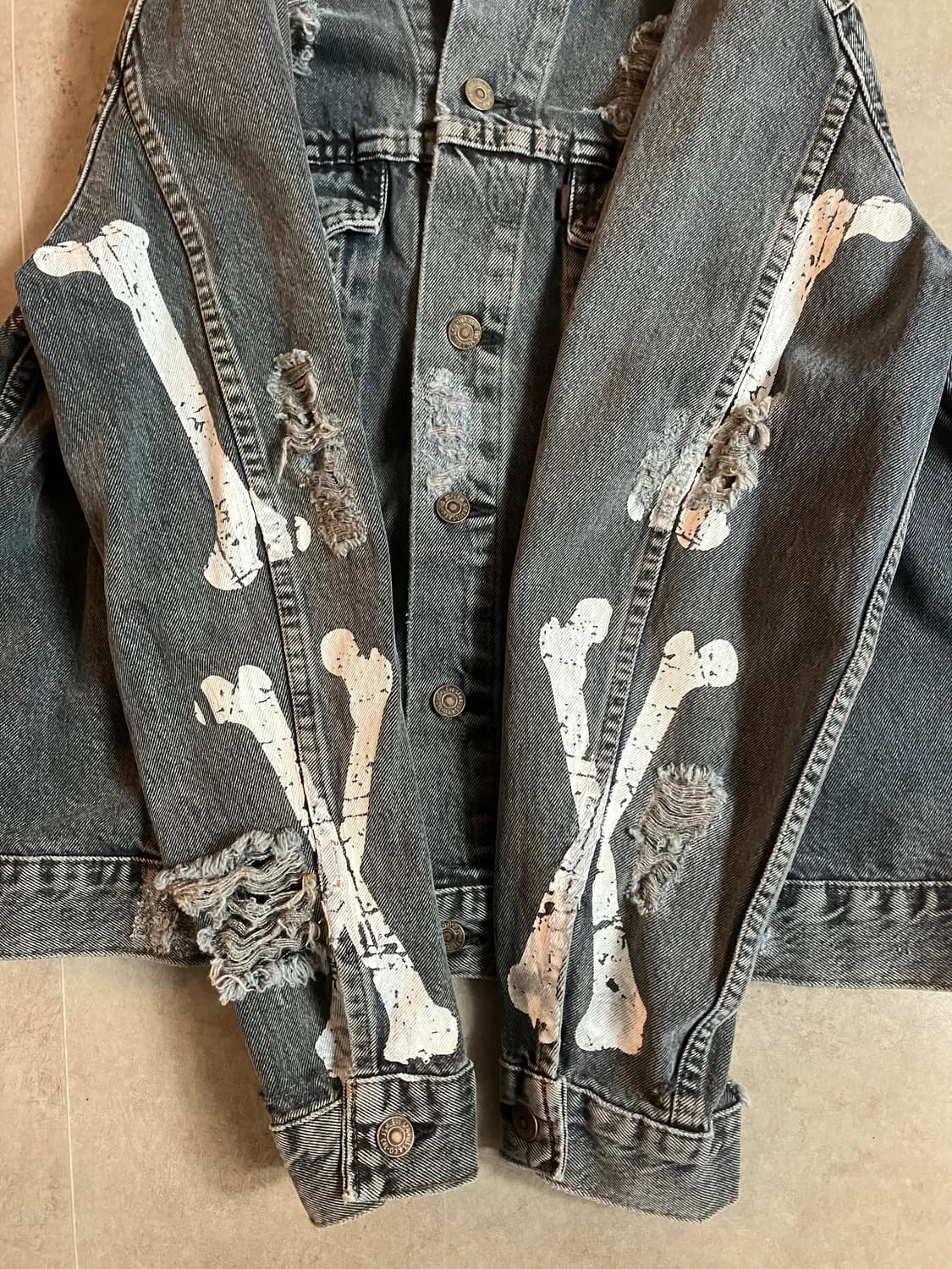 리바이스 데님 트러커 리메이크 본 자켓 상품이미지2