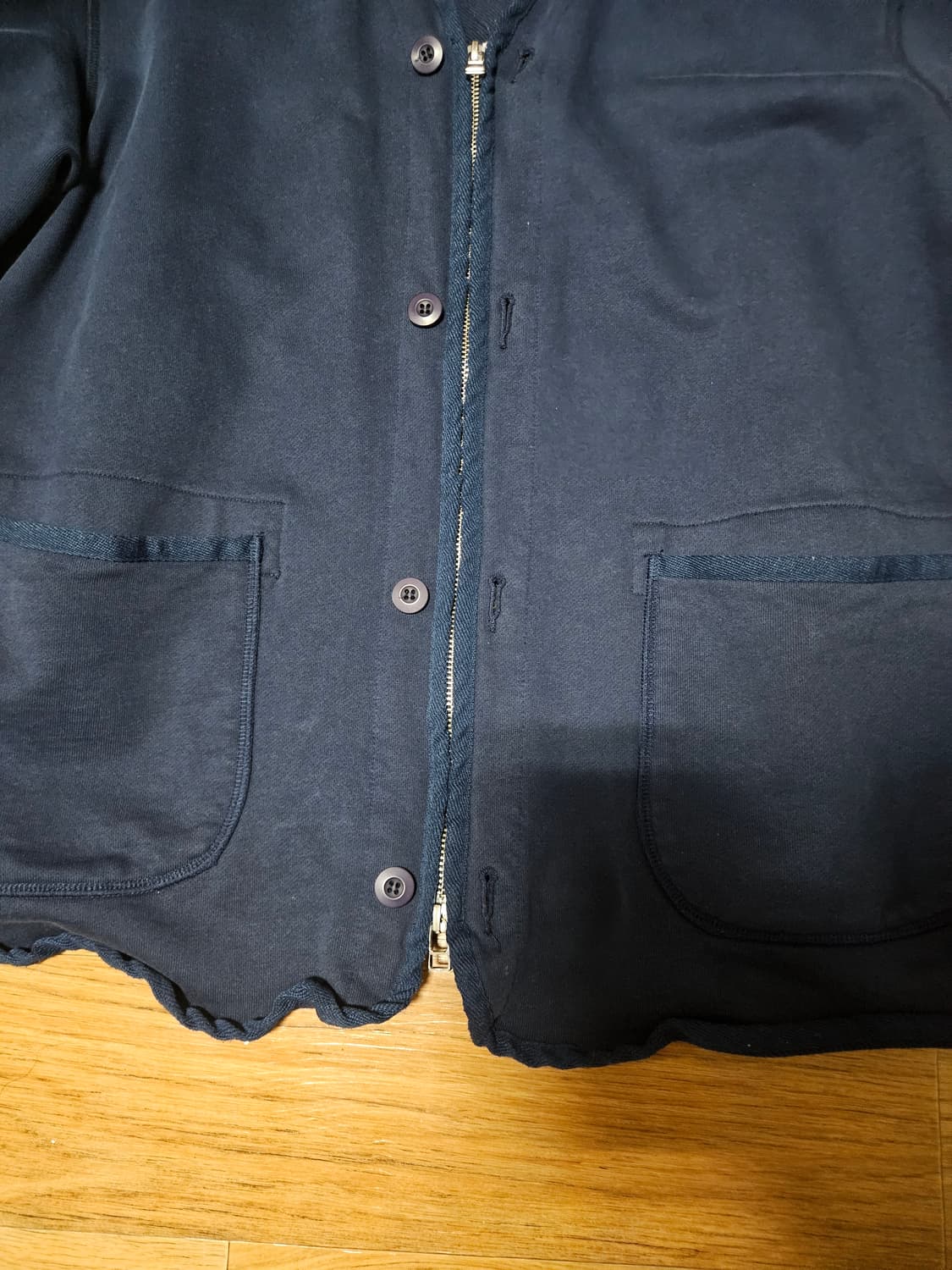 이얼즈어고 소프트코튼 집 카라리스자켓  상품이미지7