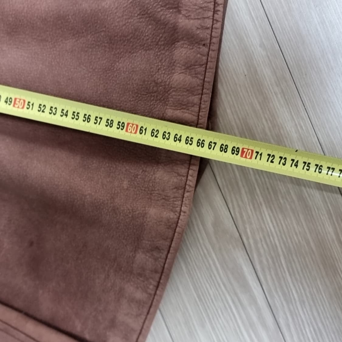 한국제 80s 인터메조 빈티지 브라운 소가죽 자켓(100-105) 상품이미지3