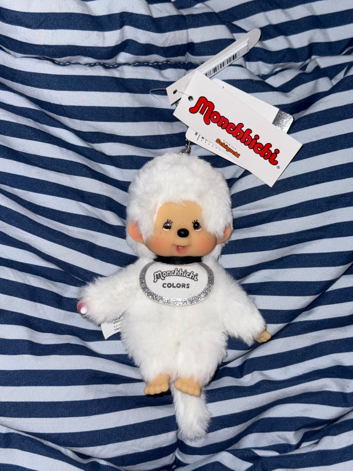 몬치치 컬러스 키체인 화이트 상품이미지1