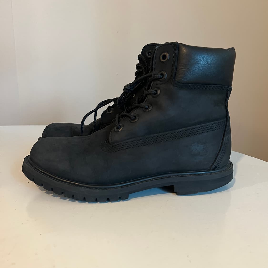 팀버랜드 6인치 프리미엄 워터프루프 블랙 부츠 상품이미지2