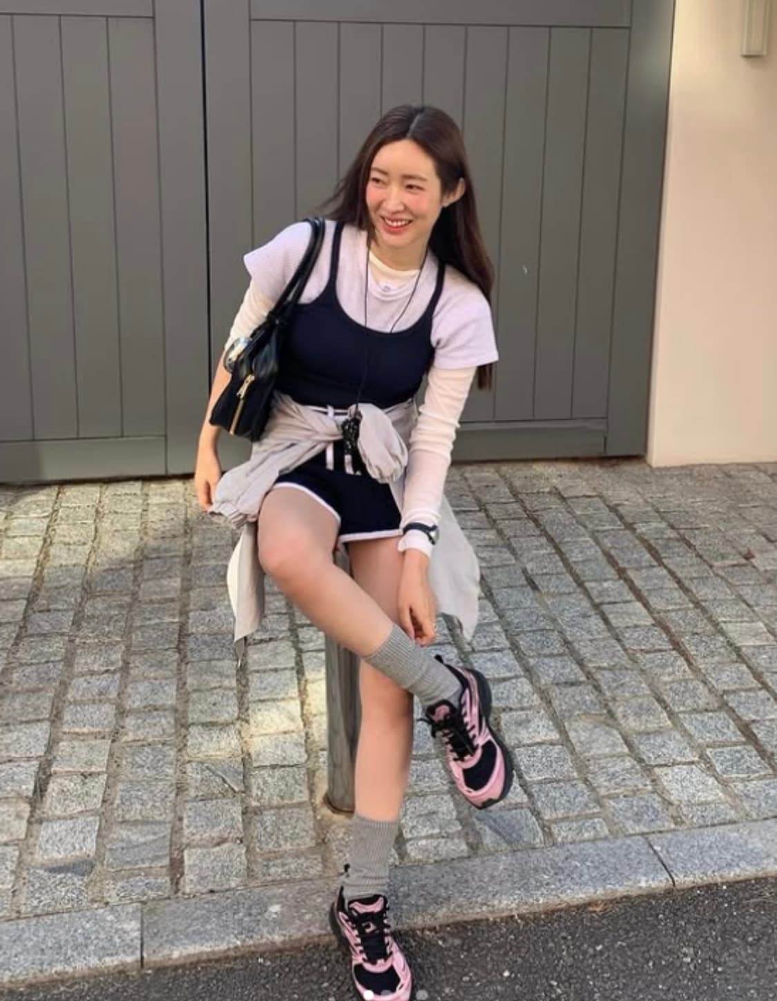 휠라 인터런 핑크 운동화 상품이미지2