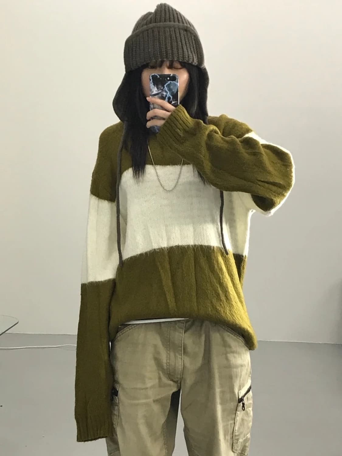 COEN 아크릴 니트 상품이미지2